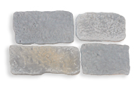 Каменная кладка из материала в виде пластов